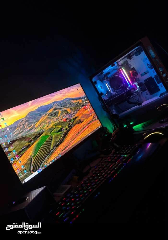 تجميعه Pc للبيع مستخدم قليل جدا نظافه 100% تجي بعينك وتشوف
المواصفات : 

 المعالج CPU Ryzen 5 3600X كاسر للسرعه

البور سبلاي من شركه ROKET 650W

كارت الشاشه MSI GTX 1660 Super ventus 6G

 الرامات DDR4 3200 CORSER RGB 16GB

هارد دسك 2T + ssd 128GB + m.2 (512)

الكيس من Deepcool 

مراوح فان كت كامل عدد 5 + تحمل بRGB بالريموت

مذر بورد Asrock B450M STEEL LEGEND 

   شاشه من aoc 27g2 27″ frameless gaming ips   monitor

كيبورد ريد راكون ياما 

سعر 700 قفل

بيع كامل يشمل الكيس +والشاشه+ والماوس+ والكيبورد.
المكان ذي قار📍
*********** واتساب

تريد تجي تفحص وتاخذ اهلا وسهلا
تريد توصيل موجود لكن تفحص شنو تريد اصورلك وادزها الك توصيل واصورلك الوصل تدزلي الفلوس كامله ع ماستر يله ادزها غير هيج اعتذر لان هواي ناس  ماتستلم الطلبيه ماعدها ضمير (للبعض) وشكراً
