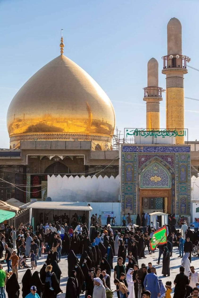 #بمناسبه ستشهاد الإمام الحسن العسكري
✅تعلن حمله_العبــــــــاس_عليه_السلام☑️ 
☑️#سامراءالمقدسه           يوم الجمعه 
☑️الكـاظميه المقدسه   
◀️ سيــــــد محمد ع             🔖  مبيت في كربلاء 
🔖الساعه 4عصرا ⏰⏱️
🔖نجيك الاقرب نقطه داله 
#كـــــــــوت_حي_الجــــــــهاد
قرب الكراج ☎️☎️***********🛜
               ***********
