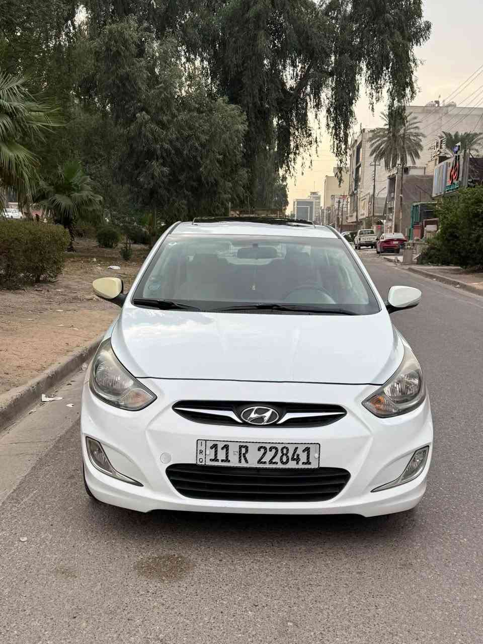 اكسنت ٢٠١٤ • ماشي ٧٨ الف • بدون صبغ