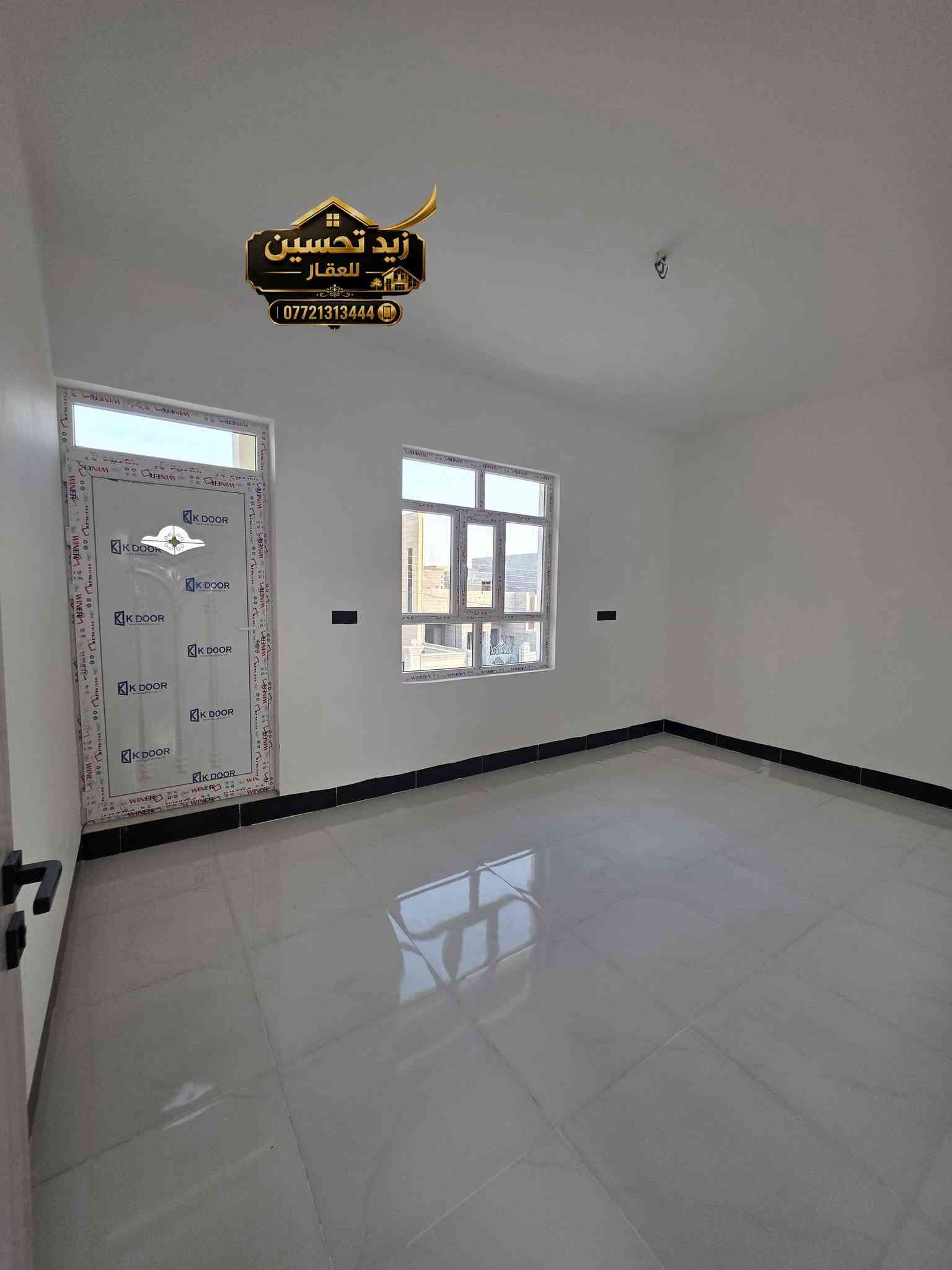 🏠 دار للبيع في تكريت – الديوم (منطقة 16 ألف)
​المساحة: 100 م² (الواجهة 10 م × النزال 10 م).
​الموقع: بظهر شارع 30 م، قريب من جامع التوفيق على شارع 15 م (صدة مرغوبة على طريق بغداد).
​التشطيب: سقف جبسن بورد ونقشات حديثة.
​التفاصيل:
​3 غرف نوم.
​صالة استقبال + 2 صالة وسطية.
​مطبخ + مناور.
​3 مجاميع صحية (داخلية وخارجية).
​📞 للاستفسار والتواصل: *********** ☎️
