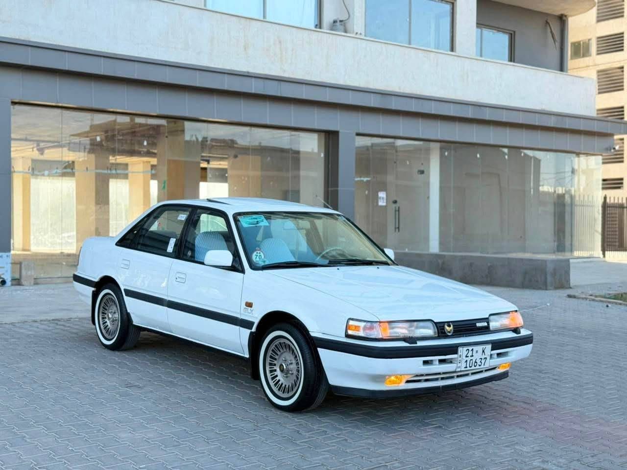 للبيع مازدا حجم626 موديل 1991گير عادي محرك 8بخ تبريد شغال سياره بي مكانات صبغ بدون ضربه بدون خياس سبب تقشير رقم سليمانيه دولي سنويه منتهي هزاز جديد بي كوبون بنزين سياره جاهزه بدون نواقص سعر 50 مكان سياره كركوك شورجه*********** كركوك, العراق
