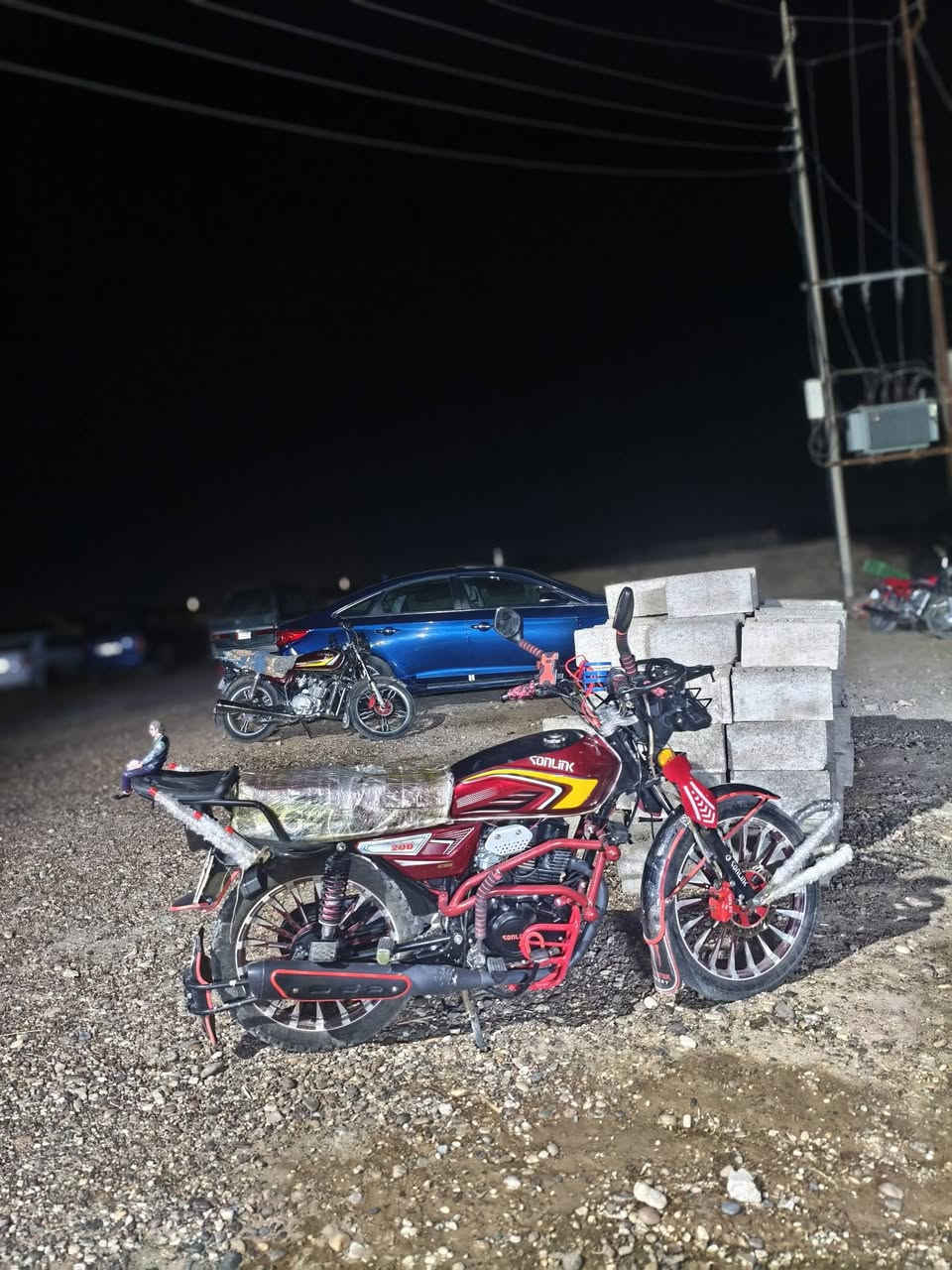 السلام عليكم
دراجه للبيع فقط: 
محرك 200cc
نشاط ومعدل خير من الله
وصلت1100عندك زود تفضل خاص
هــ***********
