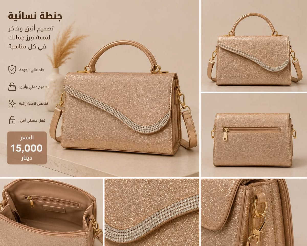 شنطة نسائية • أصلية • مستوردة إيران