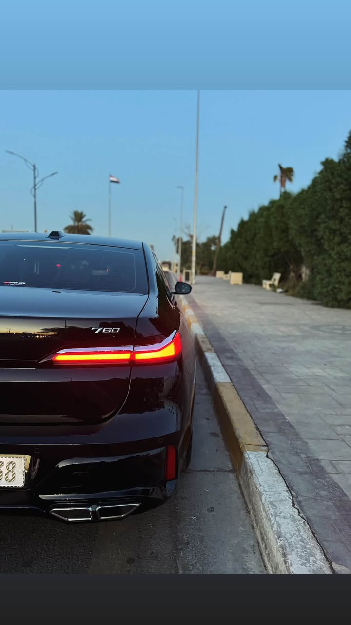 للبيع او المراوس BMW 2024 760 كلين 
حجم 760 امريكي كلين تايتل كفاله عامه 
ماشيه 13mi مغلفه PPF فول سقف روز 
رقم بغداد موقعها بغداد .... 🍂✨ 

المواصفات فول 1/1 
سقف روز رايز 
تاير خلفي يفتر 
داتا شو + كامرا دشبول 
عدد كامرات 5 
مقاعد جلد احمر واسود 
كراسي كهرباء وتدفئه تبريد 
بيبان شفط 
بيبان خلفيه شاشات 
جنطه شفط كهرباء 
تشغيل عن بعد 
اضائه داخليه مع السقف 64 لون 
خزن ميموري تحكمات لمس 
شفتات ستيرن ودخول ذكي وترحيب
رادارات + نقطه توقف ذاتي 
شاحن هاتف لاسلكي الى اخر 
-----------------------------------------
الجناي نقد او مراوس يتوصل ويايه موقع بغداد 
الهاتف : ***********
