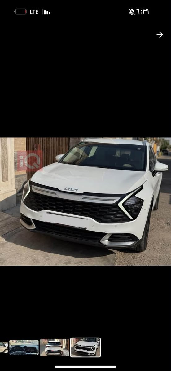 السلام عليكم 

سبورتج 2025
خليجي 
مكفوله كفاله عامه 
رقم واسط 
ماشيه 55 الف 
محرك 4 سلندر 2.0
فئة EX
رقم واسط 
كامره خلفيه 
صندوق كهربائي
تدفئة المقاعد
بصمة
مثبت السرعة
مرايا جانبية كهربائية
مراقبة النقطة العمياء
مقاعد كهربائية
المصابيح الأمامية ليد
تدفئة مقود القيادة
أبل كاربلاي
التشغيل عن بعد
شاحن لاسلكي
كشافات ضباب
فرامل الوقوف الإلكتروني
تعليق تلقائي
وضع القيادة
التحكم الإلكتروني في الثبات
تبريد خلفي
نظام التوجيه الكهربائي

📍واسط الكوت 
للاستفسار الاتصال على الرقم التالي  

 ***********
