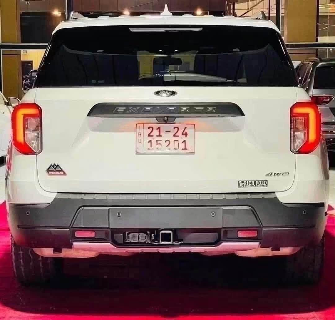 ﷽

السيارة مرقمة أربيل ( رقم وسنوية جديد )

(مجموعة شركات فراس الحمداني اربيل شارع ١٠٠ م )

Ford Explorer Timberline 4WD

الموديل : 2022

اللون : ابيض

السعر :  27,500 $$

 العداد :  30,000 مايل

 حجم المحرك : 4 سلندر (2,3L تيربو )

الضرر : كما موضح في الصور 
رقم الشاصي مرفقة مع صور الحادث

المواصفات : Timberline

دبل اكسل 4WD
بصمة تشغيل 
كاميرة امامية و خلفية( 360 )
بصمات ابواب 
كراسي جلد لون زيتوني 
كراسي تدفئة 
كراسي خلفي كهرباء 
شاشه سوني لمس كبيره  
صندوق كهربائي  
كشنات كهربائي 
كشنات تدفئة 
ستيرن تدفئة 
حساسات امامي وخلفي 
تشغيل عن بعد 
بصمة ترحيب 
عدد المقاعد (7) راكب 
رادار  وحساس امامي وخلفي
كشافات 
بريك بصمة Auto stop  
دبل صالنصه
ويل كبير حجم 20
اشاير بالمري 

العنوان : 

اربيل شارع ١٠٠ م 

‏‎شركة فراس الحمداني 

‏‎مقابل شركة العامة لتجارة المواد الغذائية

‏‎للاتصال والاستفسار

حواس ( اتصال + واتساب )

***********
***********
‏‎
زيد

***********
