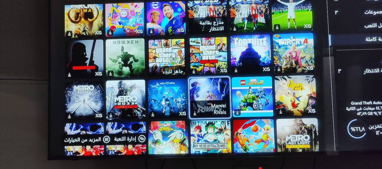 🎮 للبيع | Xbox Series S 512GB
جهاز Xbox Series S بحالة ممتازة ونظيف، استخدام شخصي ومحافظ عليه، ويشتغل بصورة طبيعية بدون أي مشاكل.

المحتويات:
🎮 Xbox Series S 512GB
🎮 يدين Xbox 
📦 الكارتون موجود
🎮 حساب يحتوي على مجموعة كبيرة ومتنوعة من الألعاب

من أبرز الألعاب الموجودة بالحساب:
GTA V • Red Dead Redemption 2 • Assassin’s Creed • Call of Duty • Far Cry 4 • Fortnite • Metro • Prototype 1 & 2 • Dragon Ball • EA FC 25 • PUBG • Rocket League • Roblox • Marvel Rivals وغيرها.

💰 السعر: 500 ألف دينار مع الحساب.

 بدون الحساب 425 

📍 الناصرية – ذي قار

ملاحظة: الجهاز نظيف و ما مفتوح و الكارتونه بيها ختم فاضل سوني 

رقم:***********
