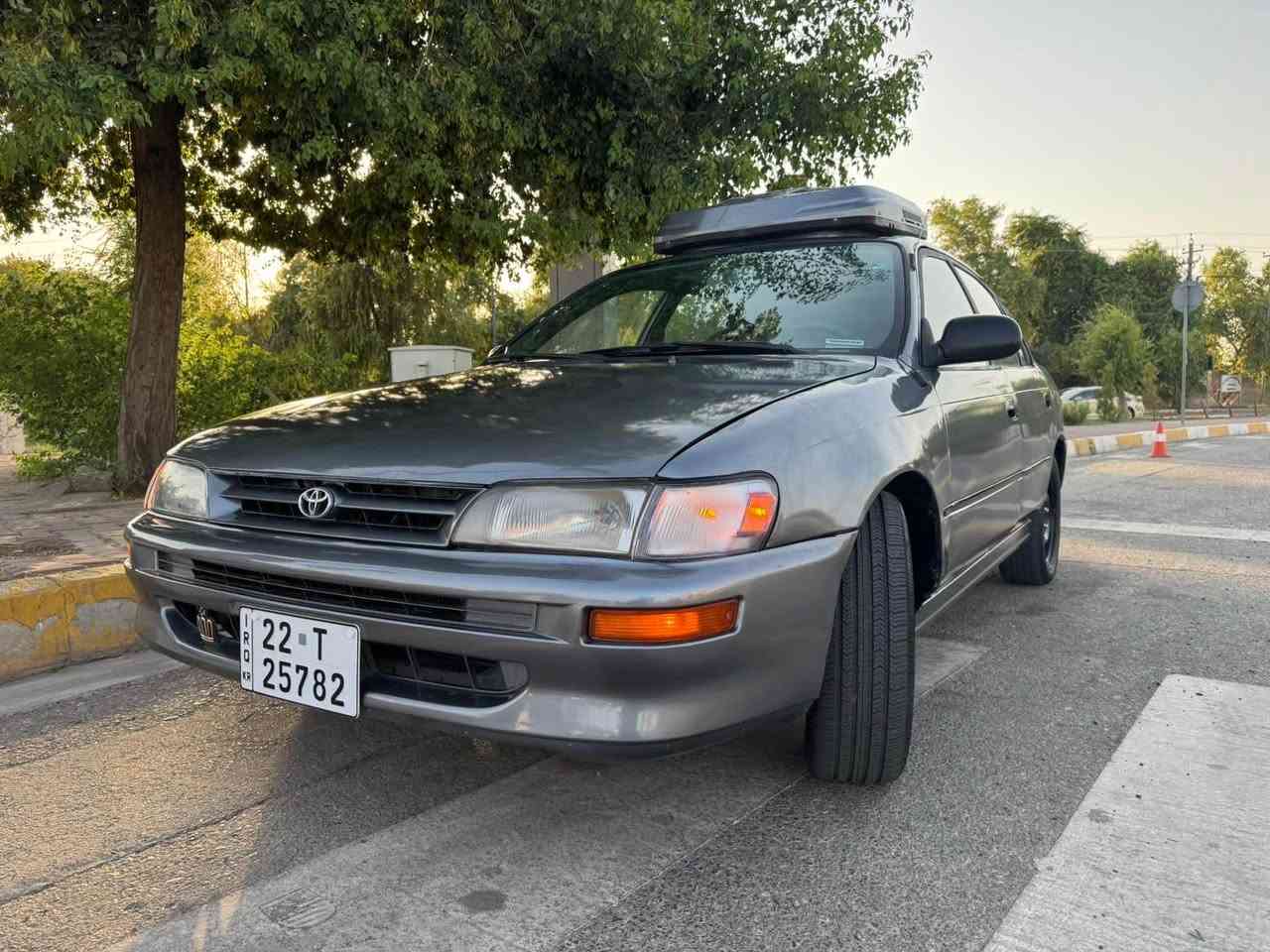 كرولا موديل 1997
صبوغ عام ليدانى نية
رةقةم و سةنةوى هةزةى نوية بةناوى خؤمة
گير مةكينة بةشةرت
تبريد
سعرى 47وةرةقة
***********.  وتساب أربيل, العراق
