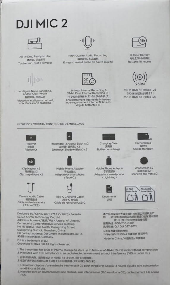 Dji mic 2

استخدام بسيط جدا ونظافته 100%

كامل الملحقات

السعر: 325,000 وبي مجال

بغداد - مدينة الصدر - قطاع 2

للتواصل واتساب 
***********
