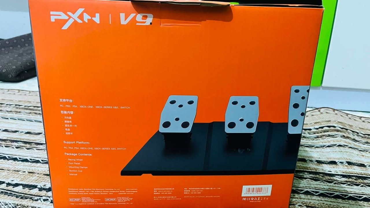 دركسون  PXN V9 يرهم لل(PC-xBox-PS)، مستعمل شهر فقط، بدون اي عطل او كسر، گير عادي 6 نمر…

للاستفسار واتساب ***********

