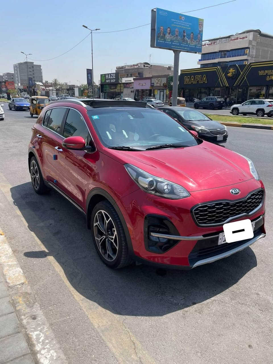 السلام عليكم 
للبيع كيا سبورتج موديل ٢٠٢١ جيتي لاين خليجية وكالة الدولية رقم بغداد السيارة مكفولة كفالة عامة لاضربة لاطخة لاصبغ لابارد كفالة عامة جديدة جداً استلام شركة المجموعة الدولية مواصفات جيتي لاين معروفة
بانوراما
بصمة 
كشنات جلد وكهرباء
٨ ايرباك 
محرك ٢٠٠٠ دوش 
ويل نقشة جيتي 
حساس امامي خلفي
اضاءة led امامي خلفي
شاشة كاربلاي الكبيرة اصلية وكاميرا دوار
اوتو هولد سايد بريك بصمة 
والكثير من المواصفات الاخرى اتوقع مواصفات الجيتي معروفة ادامة كاملة على السيارة مكاني بغداد والشراي يتصل ***********
