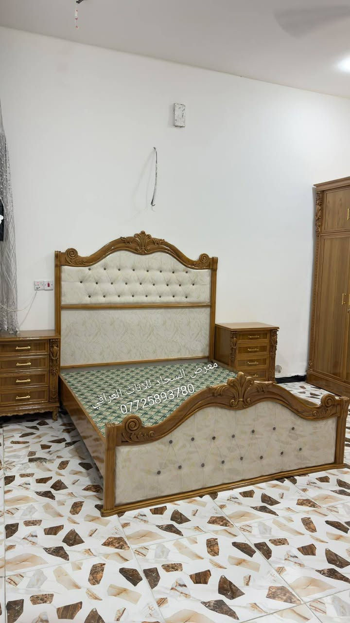 تم تسليم غرفة النوم الى الاخ مصطفى 6 ابواب ملحق شغل صاج وزان درجه اولى
للاستفسار والحجز 
***********
***********

