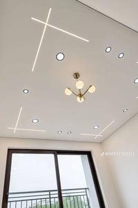 جبس بورد • أسقف معلقة • إضاءات مخفية