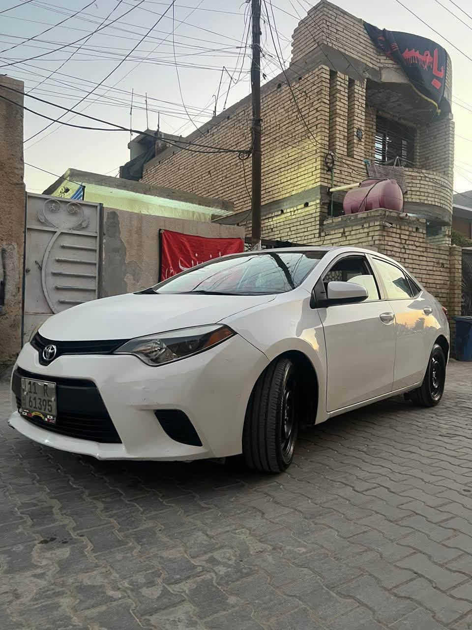 كورلا 2014
حادثها كما موضع بصور
جداً بسيط
سياره جديده ونظيه و ادامه عامه مال جناي قافل
حته الطبرباز مبدلهن تخم تاير فيت بم دوشمه ويل شنو ابالك جديد و ع ايدي
بيها جاملغ خلفي صبغ
مكفوله من الحادث القوي و التبديل
كير مكينه ع ايدي خير من الله 
حداديه تبريد تاير كير مكينه كله جدي
داخل جلد و مدوشمه عام
السعر 116 الشراي يدلل ماقصر ويا وبالخدمه
رقم بغداد باسمي 
***********
