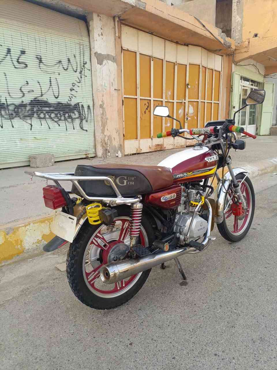 دراجه سولنك 23خمسه كير ما مفتوحه   مكفوله كفاله عامه ورقه وياها سعرها 520 وبيها مجال حك الجيه مكاني جلولاء قريه  باهيزه ***********
