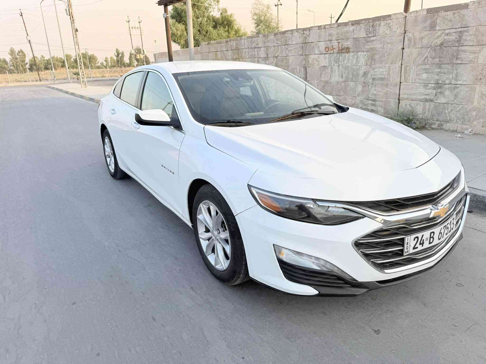ماليبو موديل 2023 LT سياره شبرين بل بونيد  ربع جاملغ جهت سائق بدون دواخل سيارة رقم دهوك محرك كير كل شرط سياره تشغيل عن بعد رادار خروج عل مسار دواخل سيارة جديد سعر عل خاص 
***********
*********** سياره موجوده موصل بعشيقة
