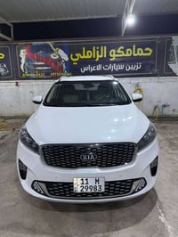 كيا سورنتو 2019 شكل 2020 حادث فقط تبديل باب خلفي عكس السائق 6 سلندر رق...