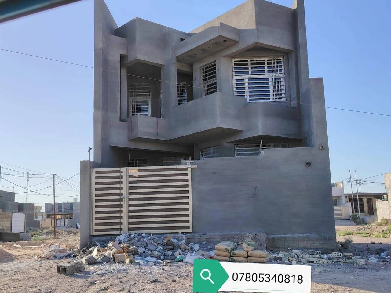 سلام عليكمم شغلنا لبخ ديكورات وجهيات جص بورك وسمنت نشتغل يوميه ومتر وهاي كدام عينك ليحب يتصل وبخدمته ***********وتساب ولفقير نص سعر ولماعنده مجاناا مجاناا

نص مكتوب في الصور:
- ***********
- قاسم الباخ