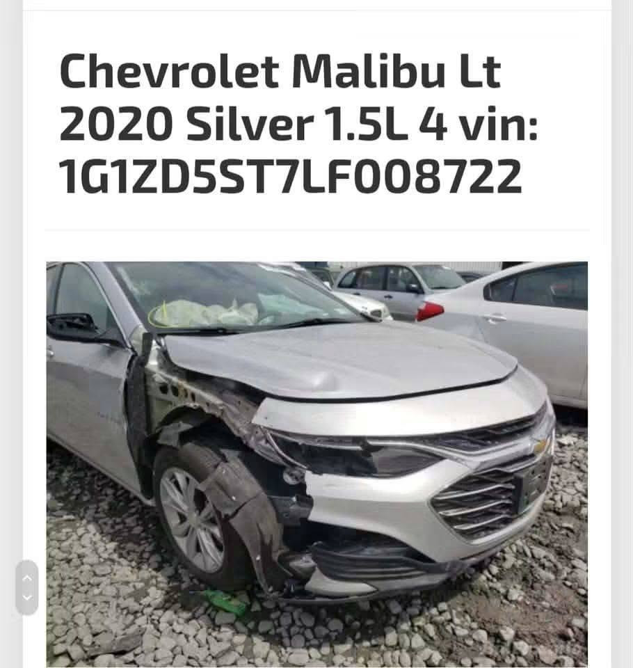 السلام عليكم 
للبيع ماليبو موديل 2020
صور الحادث موجوده 
موصفات LT  بنوراما
1 محرك 1500 تيربو  
2تحكمات فول 
3بصمة ابواب وجنطة 
4تبريد خلفي 
5لد امامي خلفي 
6 ويل كروم 
7شاشة كبيرة
8 كامرة 
9كشنات حراري 
10 جلد.
11 وباقي موصفات المعروفة
تبريد تدفى كلة جديد 
رقم اربيل 
السعر 115
رقم ‏‪***********‬‏
