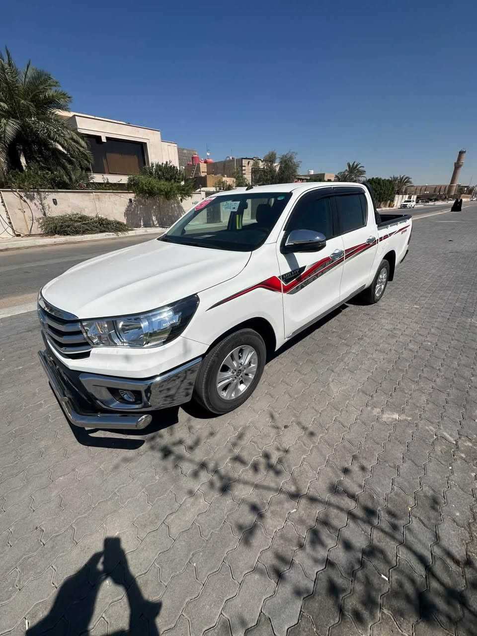 هايلوكس ناصي بانزين 2025 
كفاله  ما عده شبر جوه الدعاميه الخلفيه  شخط فقط  مسحوب كارت 
ماشيه  33 الف اربيل بعدهي بلضمان مال شركه  فول مواصفات للاخير تبريد امامي خلفي  تبريد و تدفئه كشنات 
مكاني البصره 
رايدها 289 وبيها مجال قلليل 
***********
