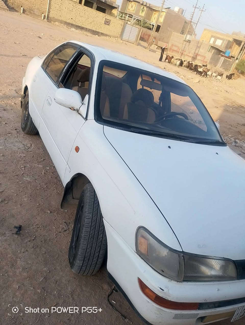 مكلف بلنشر
السلام عليكم 

كورلا موديل1992 مكفوله كص وعيب شرعي ونقل جثه مكينه وكير 1800 جاهزه كهربائيات تخم تاير حداديه 

السعر 50 وبيها مجال 

مكان ذي قار قضاء النصر /رقم (***********)

نص مكتوب في الصور:
- Shot on POWER P55+