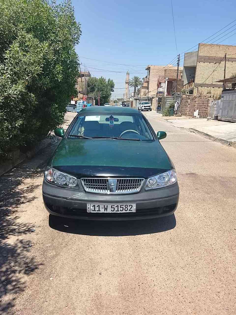ابيع مستعجل سلام عليكم نيسان سني ياباني موديل 2002 سياره بيه بس مصبوغه عام الجماليه بدون ضربه بدون تبديل كير ومحرك بلاديات كير اتوماتيك مكفول محرك يبخر بيع محرك كايم سياره شغاله وتمشي تبريد ثلج تخم تايرات جديد غرفته حلوه كهربائيات كله شغاله تحويل ثاني يوم غرمات مصفره رقم بغداد جديدمكان البياع ا السعر مناسب تصل ودلل***********
