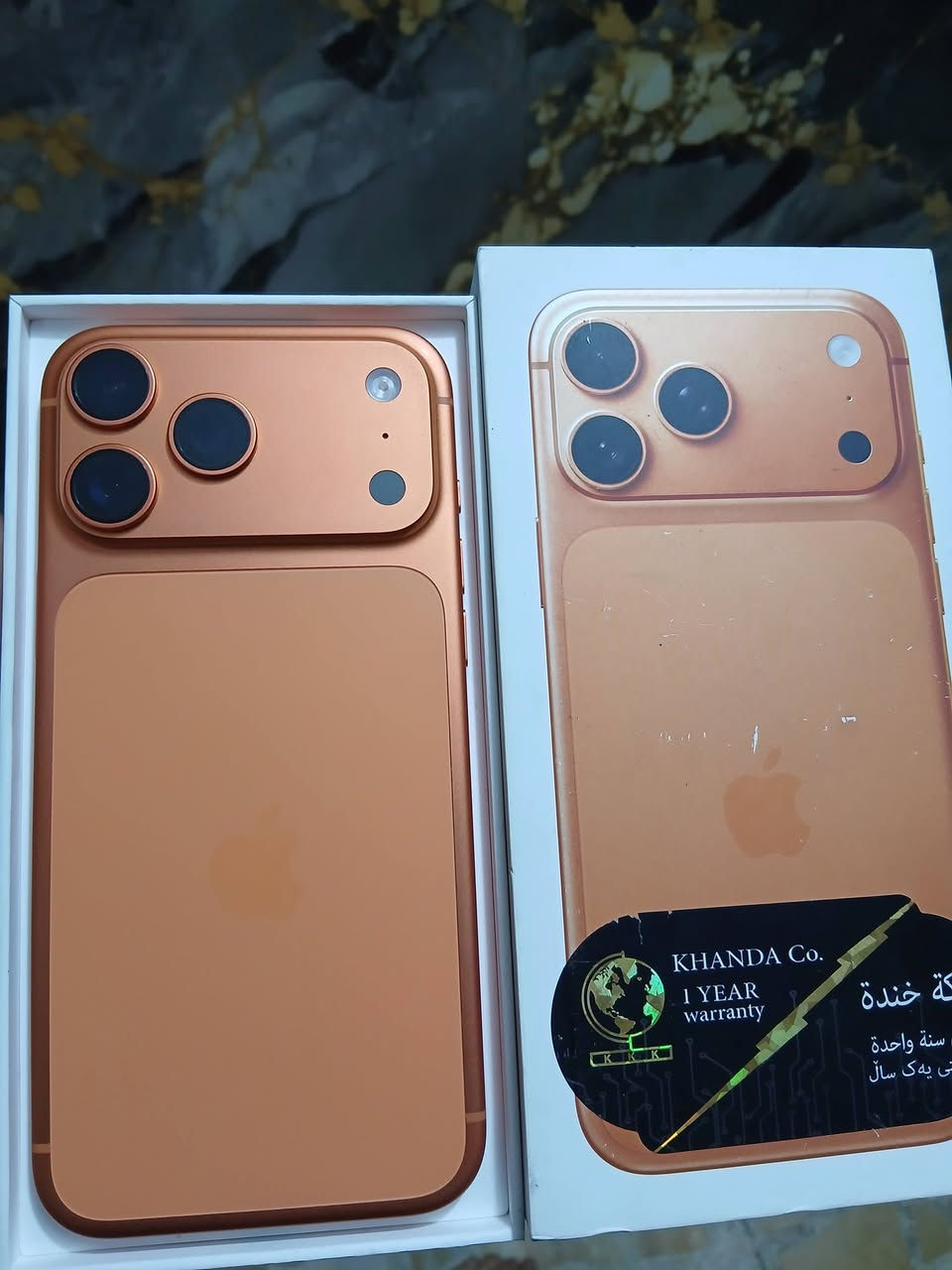 آيفون ١٧ برو ماكس • ٢٥٦ • بطارية ٩٦٪