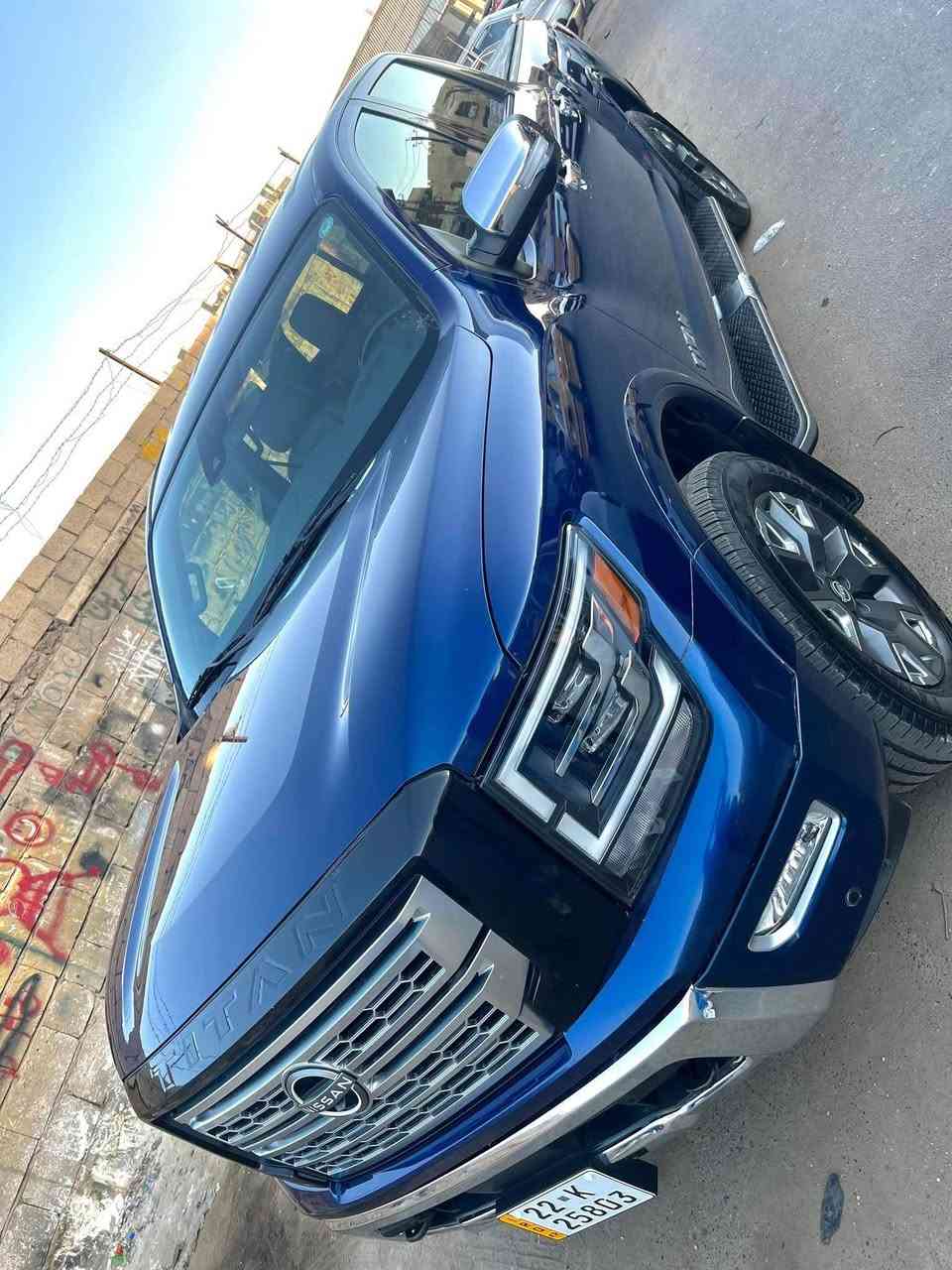 نيسان تيتان اعلى فئة بلاتينيوم ريسيرڤ
الموديل 2023
اللوحة اربيل 
اللون نيلي
الممشى 51000 ميل
الايرباك- اللغد- الشاصي سليم بدون ضرر
الحادث بسيط جدا
السعر 280$
الاستفسار *********** بغداد, العراق
