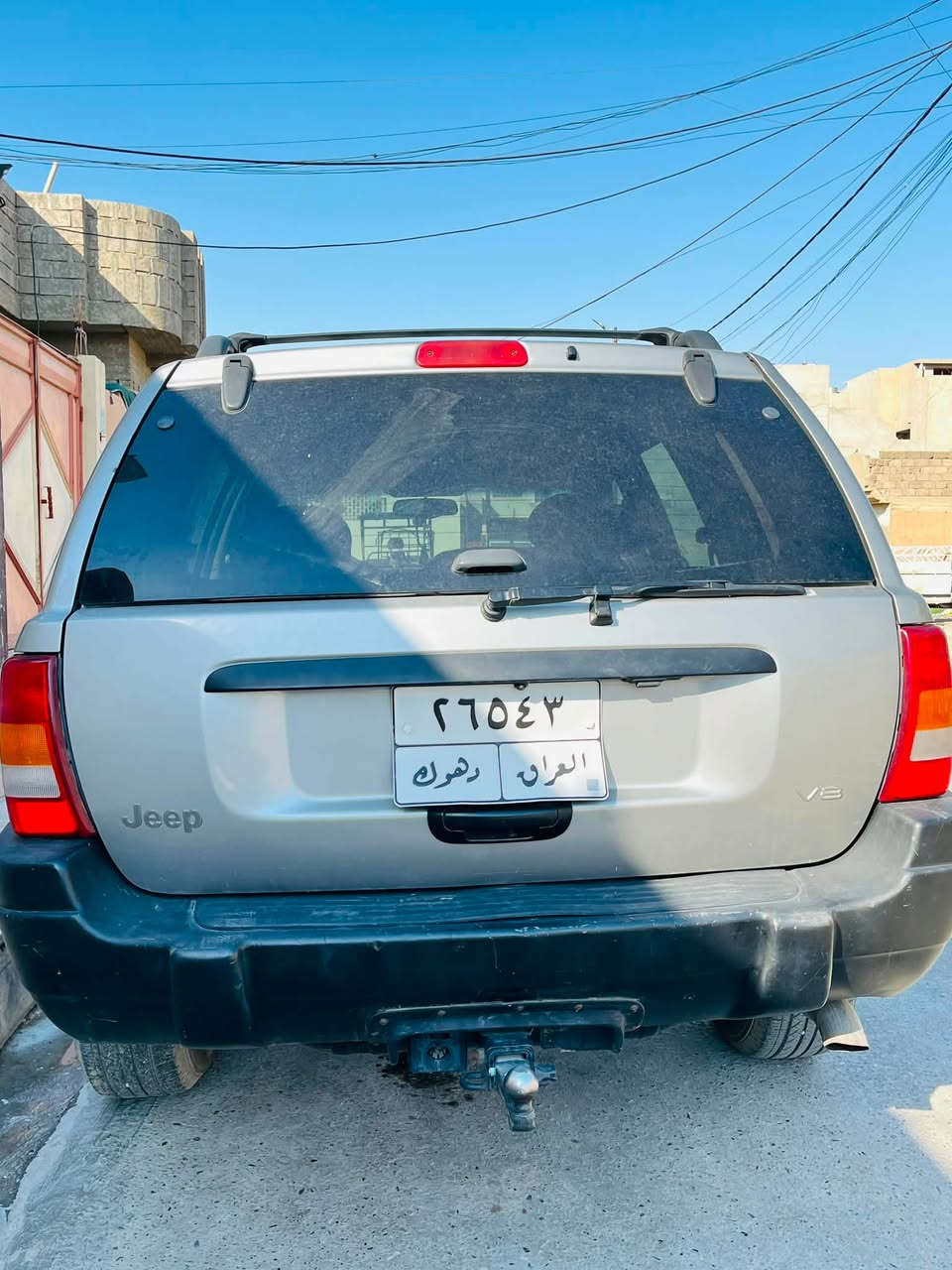 مكلف بالنشر
جيب شيروكي (شخاطة) موديل 2000 
مكينه 6 تبريد ثلج السياره مفكوله كفاله عامه مكينه وگير ومن الصبغ والضرر والبارد ✨🙌
شرعيها صاحبها نفسو تحويل ثاني يوم 
السعر 65 $ الاتصال بالرقم ***********
