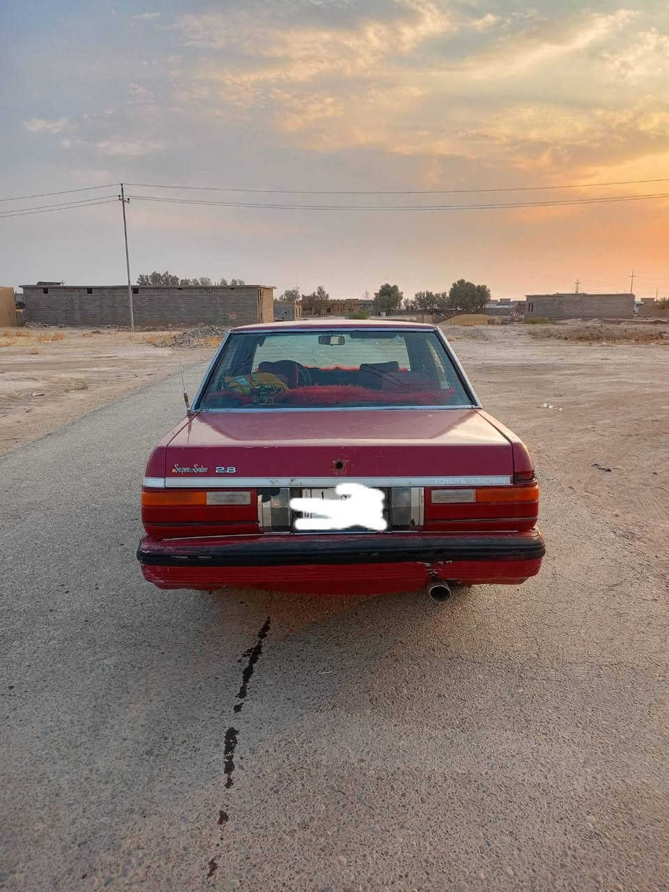 للبيع سوبر موديل 1985 كير اوتماتيك شرط
محرك شرط
رقم الماني مشروع وطني 
للستفسار: ***********
المكان مكحول
