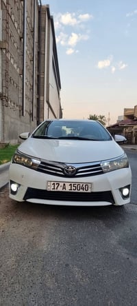 كورلا خليجي موديل 2014 بأسمي سنوية جديدة  بيه 3قطع امبدلات باب خلف الس...