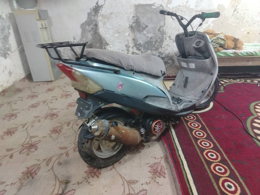 دراجه ماكس غجمه ياباني سرعتها 120
درااجه شرط الشغل وشرط نعومه وسرعه وكفاله من اي عطل مفتوحه بوشه بلاديه
كهربائياتها كلهن شغالات بس حط باتري  شرط تاخذها من باب بيتي وانه خادم
سعرها ٣٥٠ قفل كلش بصره *********** البصرة, العراق
