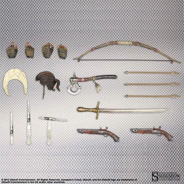 توفر مجسم شخصية "كونور" (Connor) من لعبة أساسنز كَريد 3 (Assassin's Creed III) 
أصلي من إصدار شركة Play Arts
حجم المجسم تقريباً 27 سم
مع ملحقات متكامله
جديد بتقفيلة الشركة💥
متوفر توصيل لكل محافظات العراق🚕

نص مكتوب في الصور:
- (c) 2012 Ubisoft Entertainment. All Rights Reserved. Assassin's Creed, Ubisoft, and the Ubisoft logo are trademarks of Ubisoft Entertainment in the US and/or other countries. OFFICIAL DISTRIBUTOR SIDESHOW COLLECTIBLES.COM
- 2012 Ubisoft Entertainment. All Rights Reserved. Assassin's Creed, Ubisoft, and the Ubisoft logo are trademarks of Ubisoft Entertainment in the US and/or other countries. S SIDESHOW OFFICIAL DISTRIBUTOR COLLECTIBLES.COM