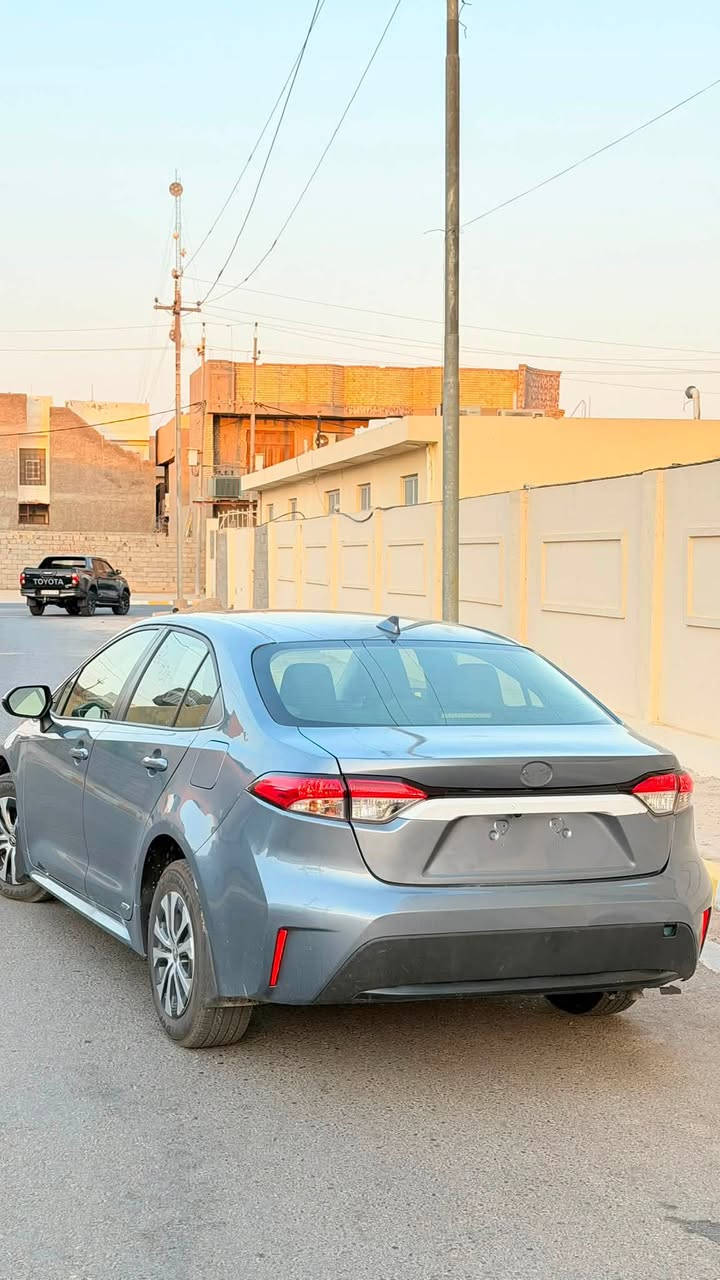 تويوتا كورلا  LE   
🚨هايبرد
2025  محسن 
شاشات دجتل
هاندبريك كهرباء
اوتو هولد
  
لون سمائي :  
حادثها خلفي (صندوك وجاملغات ) 
 بجم جديد

العداد   :  3 الاف كم فقط  
 🚨شهداء الانبار تترقم  

السعر 152$ 🚨⛳️
مكانها الفلوجة✅

***********
