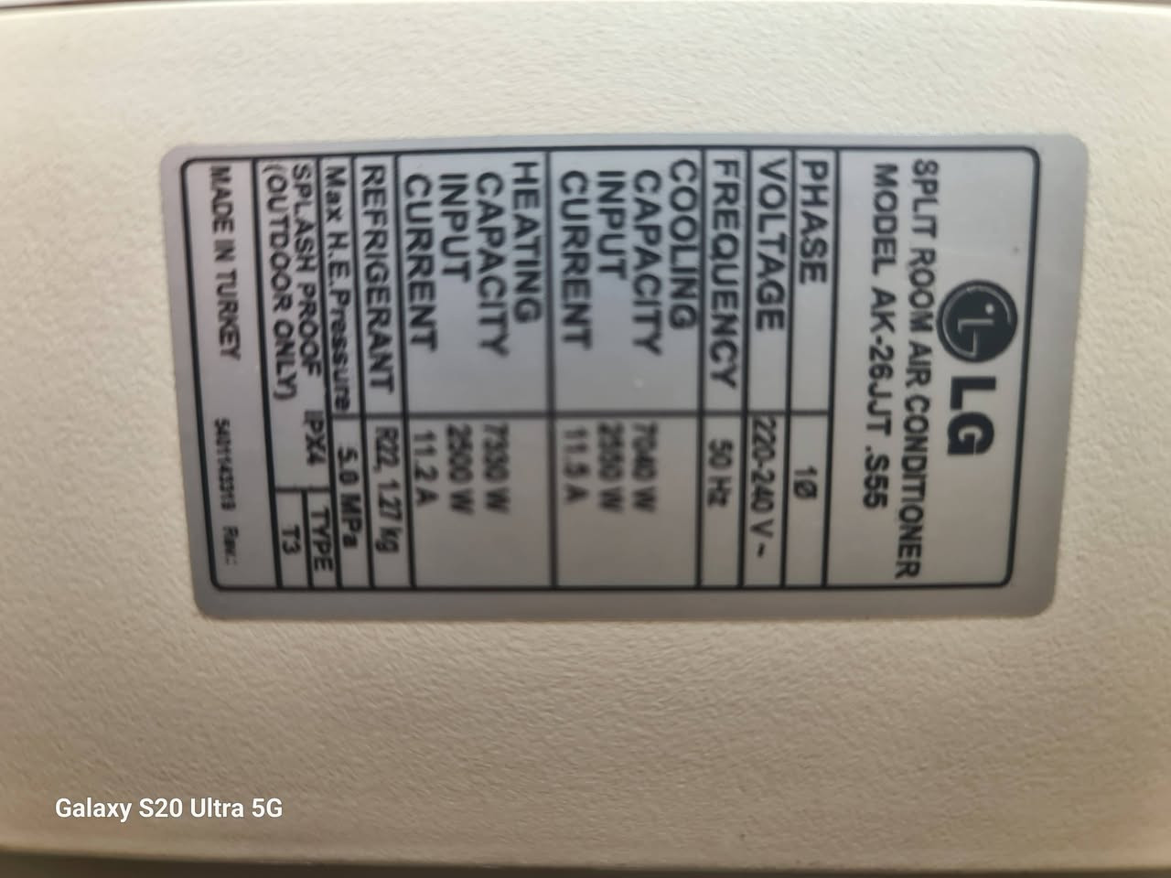 سبلت طنين نوع lg للبيع غاز ٢٢ مقفول تبريد شغال .مبدل كمبريسر مكانة بالمنصور السعر ٢٢٥ الف 
***********
