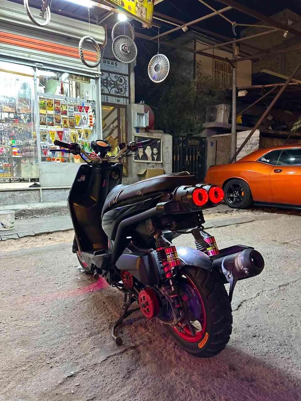 سكنس جبلي • تعديلات خارجية • تايرات جدد