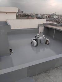 عازل • رطوبه • حمامات بلكونات
