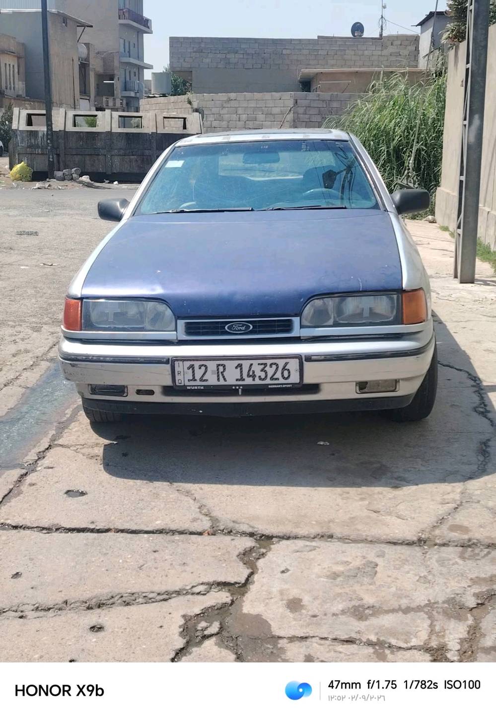 السلام عليكم سياره فورت سكوربيو موديل1991 السياره شغل محرك بي أثر نفخ مضبوغ عام بدون ضرار شرط التحويل السعر 20 وبيه مجال بسيط رقم الهاتف *********** العنوان موصل @إشارة للجميع