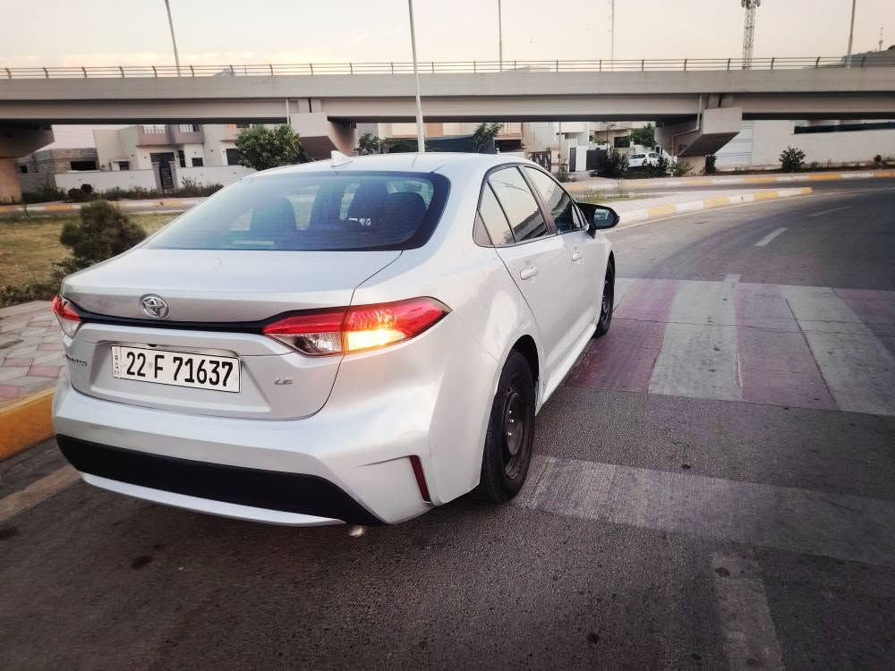 كورلا 2020 le
محرك 1800
ضرر جاملغ وبونيد صبغ  بدون نقطه دواخل وهلال خلفي تعديل بارد

بطاقة بانزين
ماشيه ٦٩ الف

مواصفاتها
.رادار
سايد بريك بصمه 
شاشه جبيره لمس
كامره خلفيه
ويل حجم 16 بلادي
تحكمات ستيرن 
نضام اوتو هولد (توقف ذاتي ) 
نضام الخروج عن المسار 
تحكم مرايات 
رقم سنويه جديد
تخم تاير جديد
صدر امامي خلفي شرط
تبريد 🥶
العنوان كركوك
اتصال فقط *********** كركوك, العراق
