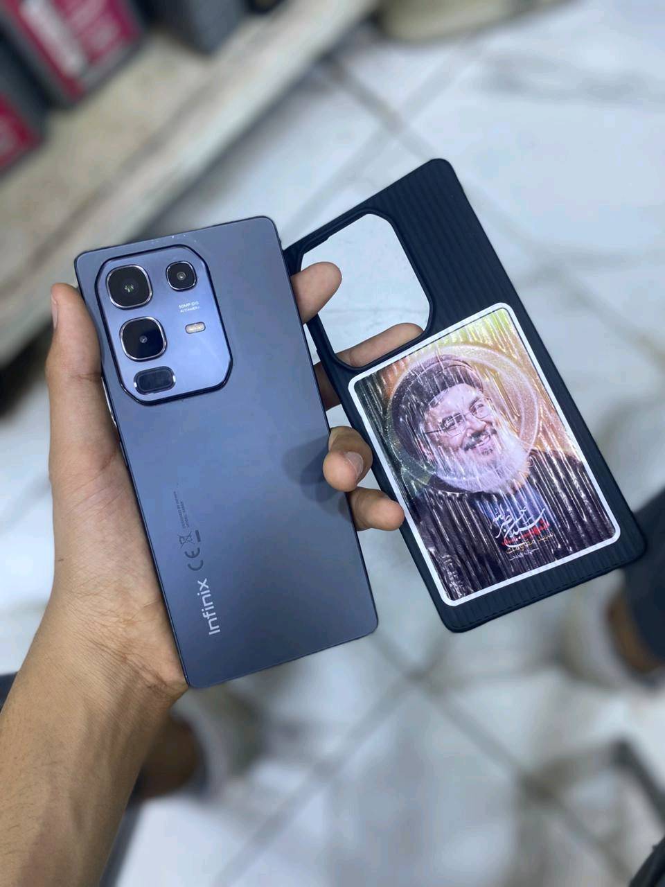 انفنكس نوت 50 جهاز أخو الجديد صار له يمي أقل من شهر جهاز الزكه مال شركه ماشايلها خارتونته وغراضه كل شيء موجود نهايته 350 العنوان بغداد طوبجي الرقم ***********