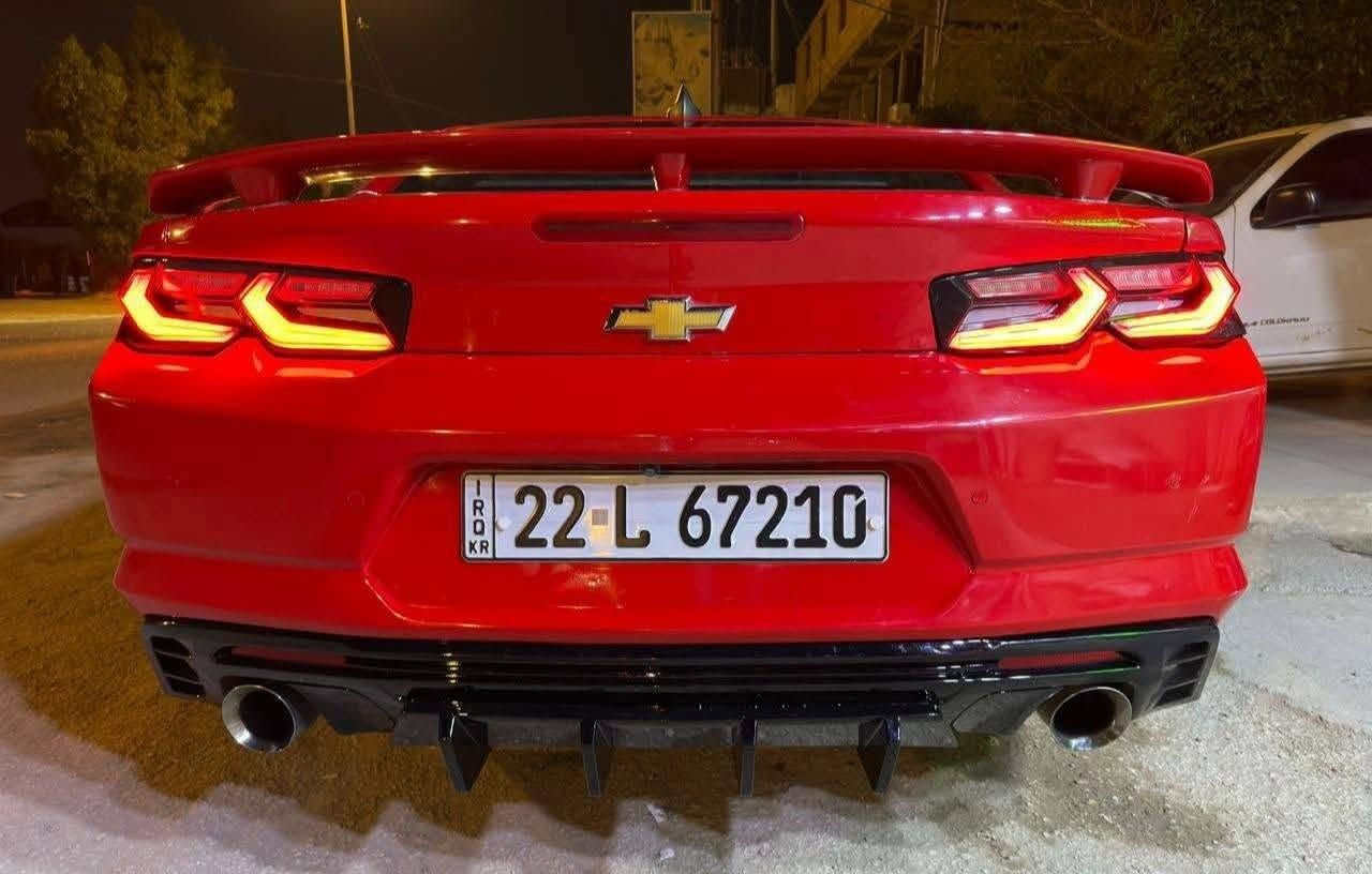 اللي يدور جديد ومميز بسعر مناسب
كمارو6_RS سلندر موديل 2020 
اللون: أحمر (طماطي)
4 مودات قيادة + كير 10 نمر 
تشغيل بصمة + تشغيل عن بُعد 
هاندبريك كهرباء – كاميرا دوّارة – كشنات كهرباء
شاشة CarPlay أصليه
عليهه برمجه كلش حلوه 
وشاد عليهه بك لايت Corvette آخر موديل
المسافة : 88 الف كيلومتر 
الرقم: أربيل باسمي وتحويل مباشر
المحرك والكير بكفالة
حادث خفيف: جاملغ خلفي + وربع الباب مال الصد ملاون 
مكان السيارة بابل حله
للاستفسار *********** واتساب

