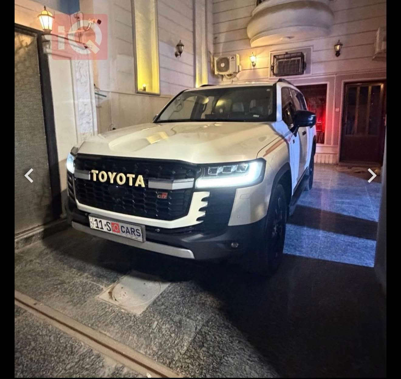 لاندكروزر2022 GX
كفاله عامه عليها كت كامل GR حسين تميمي
معروقه موصفات GX 
محرك 4000 تنفس طبيعي
ماشيه 60 ك 
السعر 540 ورقه
الاستفسار على الرقم 
*********** البصرة, العراق

نص مكتوب في الصور:
- IQ
- 11/3
- 11/6
- 11 / 5
- 11 / 11