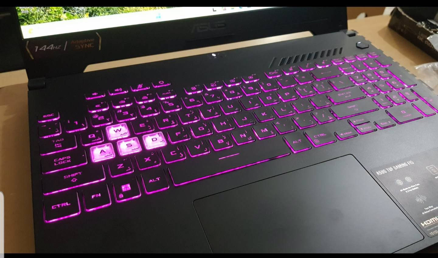 ASUS TUF • كور i7 الجيل 12 • RTX 3050 4G