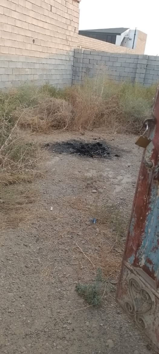 ياا الله على بركت الله مكلف بل نشر 
قطعة ارض زراعيه مسيجه بل كامل.   
المكان:صلاح الدين قضاء بلد في منطقة جبج
المساحه: 100متر 
لل ستفسار: التصال على الرقم: ***********
