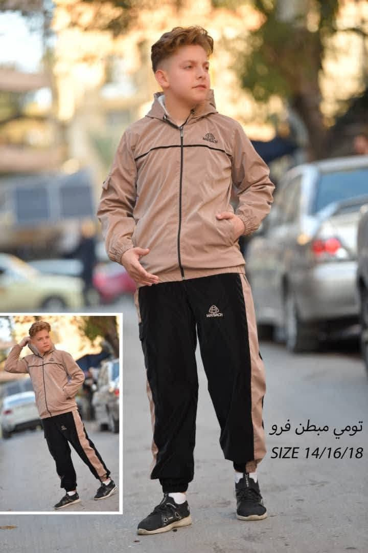 الجديد من ملبوسات شيدا 
تراك برشوت رجالي مبطن غربول قياسات /M/L/XLمتوفر باربع الوان

نص مكتوب في الصور:
- تومي مبطن فرو
- SIZE 14/16/18
- تومي مبطن فرو SIZE 14/16/18
- SIZE : 2XXL-3XXL-4XXL MODEL : 2755 مبطن غريول
- مخير مبطن غربول
- SIZE : 14-16-18
- MODEL : 2752
- Deniz Fashion مبطن غربول SIZE: 2XXL-3XXL-4XXL MODEL: 2755
- مبطن غريول
- SIZE :
- 2XXL-3XXL-4XXL
- MODEL : 2755