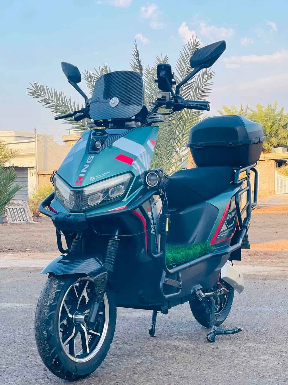 #للبيع 
دراجة شحن باتريات ليثيوم بلاد🔋
دراجة أستخدام قليل 2026
سعر 850💵
للتواصل واتساب فقط ***********
مكان قضاء عامرية الصمود
