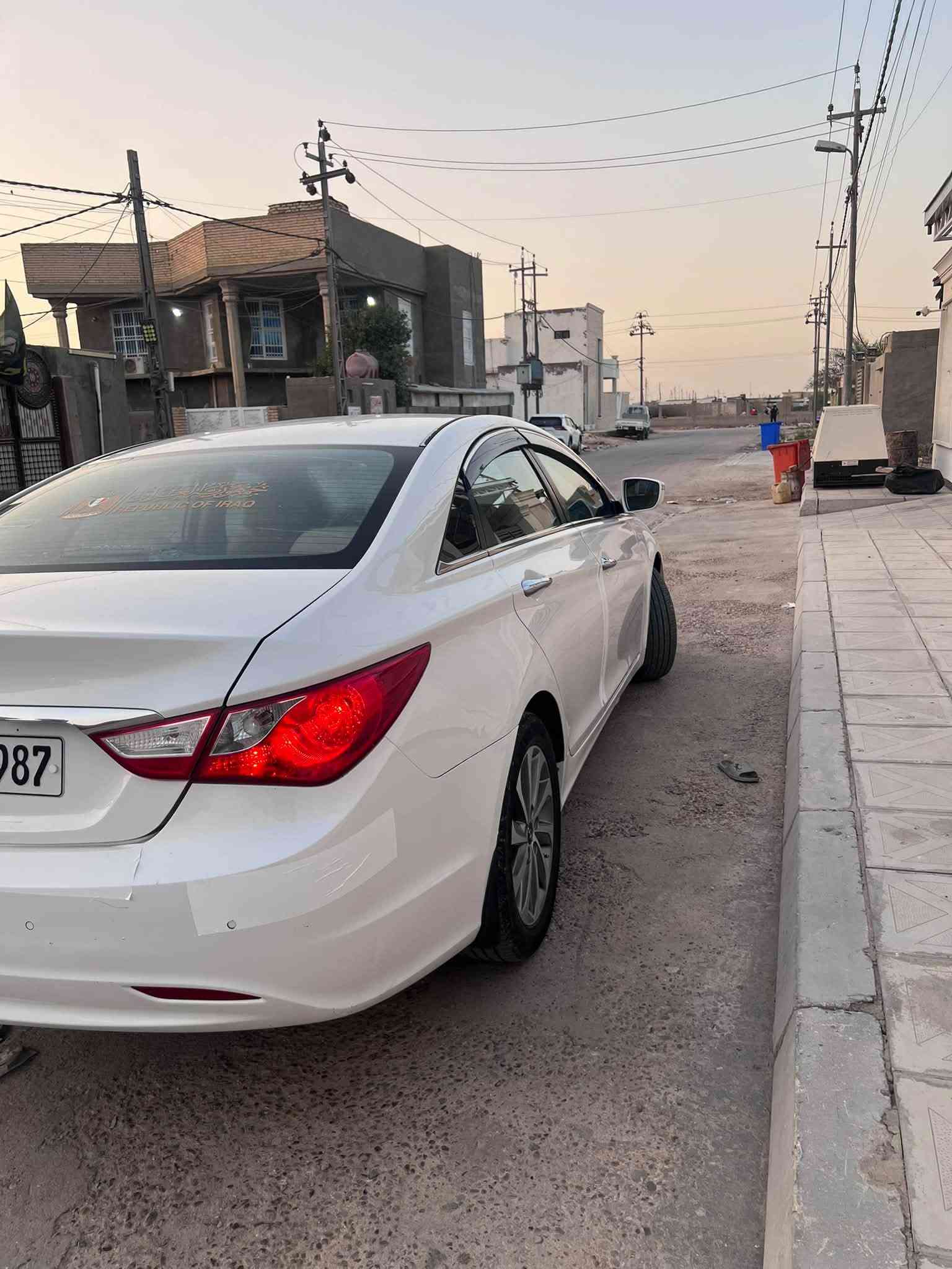 سوناتا ٢٠١٤ خليجي رقم اربيل بسم كردي وعندي وكاله 
تبريد ثلج حداديه جديده 
تخم تاير جديد السعر ١٣٣ 
مكاني بابل 
***********
