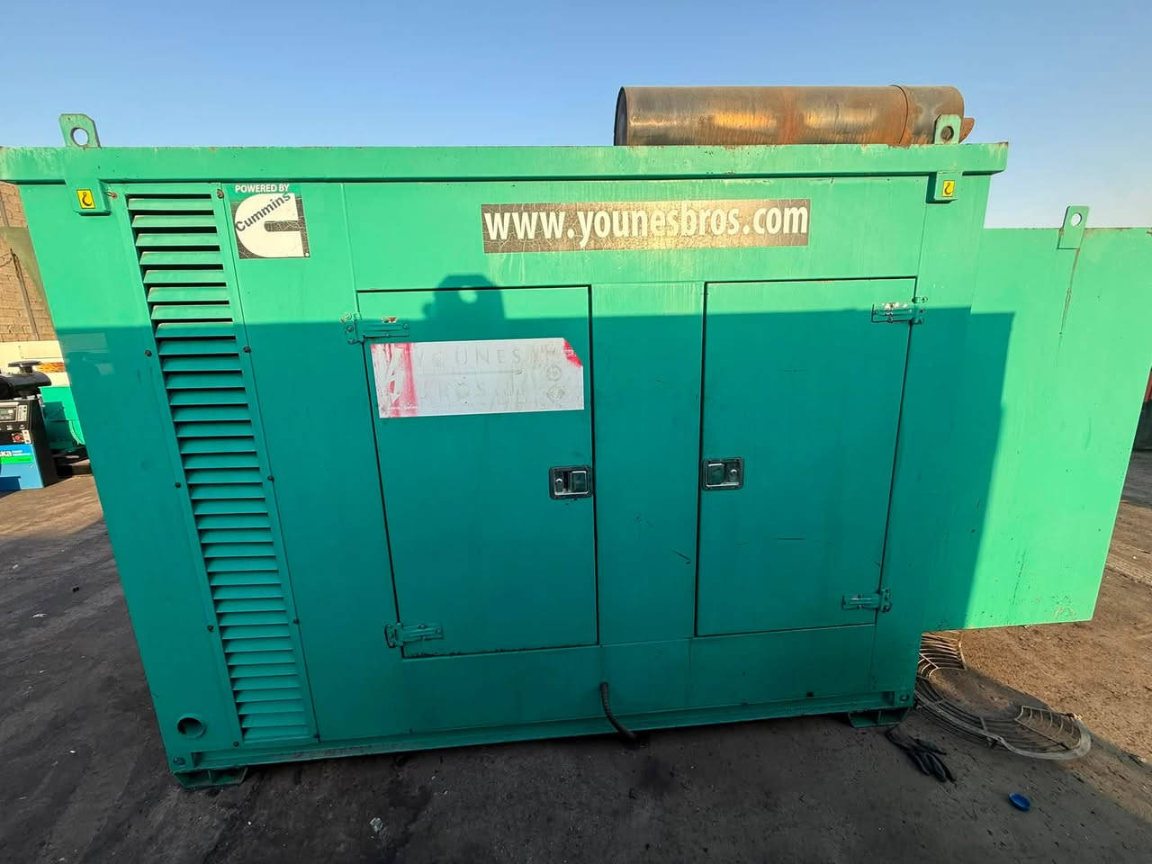 كمنز 102امريكي اصلي شرط الحمل والفحص 

توليد ستامفورد 170KVA نحاس 100‎%‎

كاتم100 ‎%‎ كمنز بلادي لبناني 
صفر مال عراق المولد على وضع الوكالة مامفتوح بيها برغي 
للستفسار اكثر ***********
ابو سراج 
العنوان اربيل الصناعة الجنوبية
