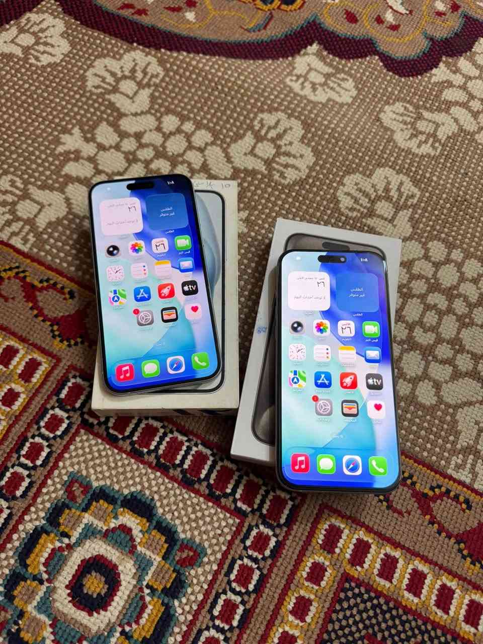 آيفون ١٦ برو ماكس • ٢٥٦ • بطارية ٩٠٪