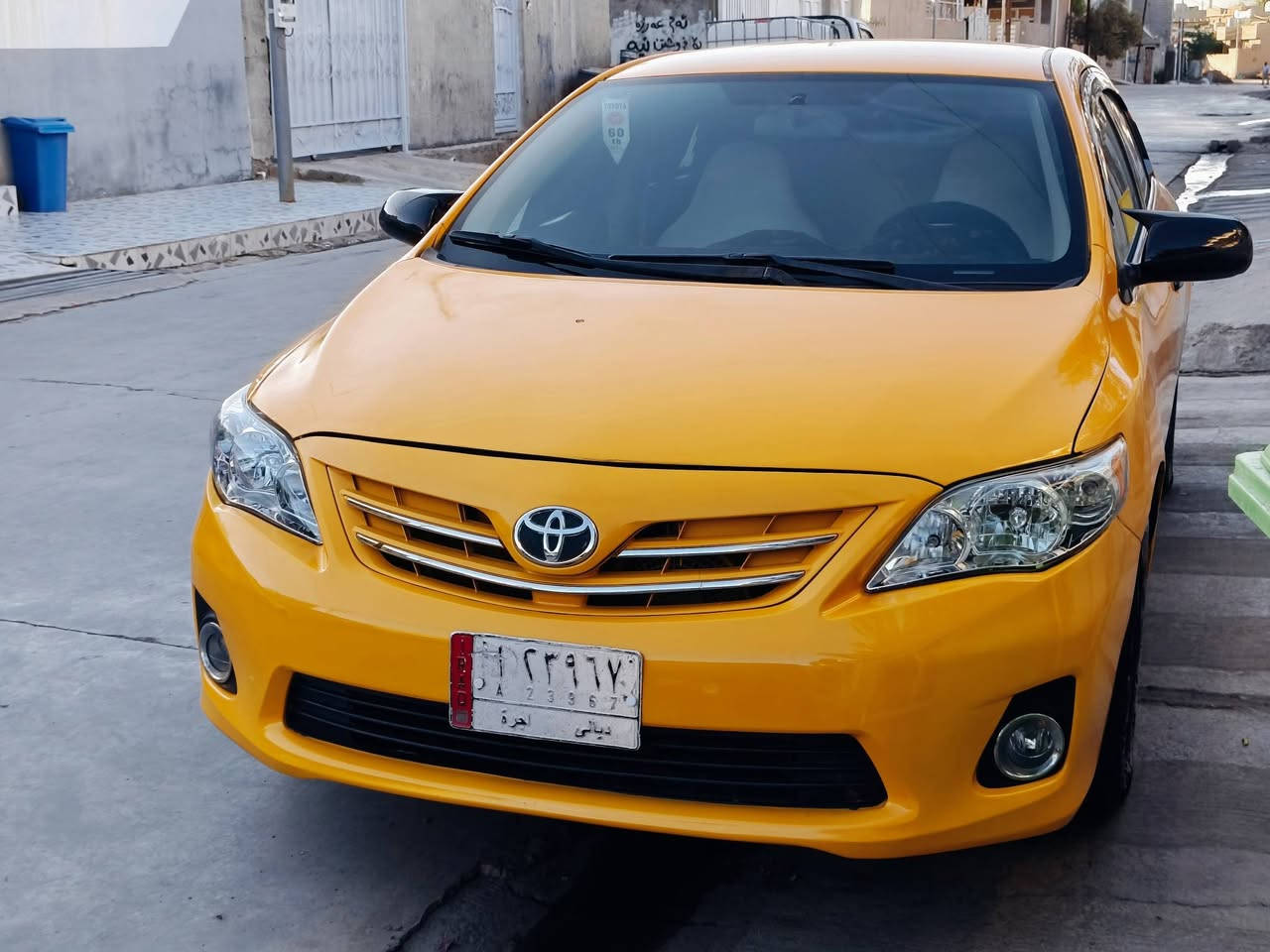 🚘 للبيع كورولا 2009 محدثة 2013 🚘
🔹 بطاقة بنزين
🔹 منظومة غاز ، مع كتابها
🔹 تايرات جديدة 🛞
🔹 تبريد ثلج ❄️
🔹 سنوية باسمي لحد 2029
🔹 كير ومحرك بشرط
🔹 الضرر بونيت وجملغ+جملغ وره بيهن دواخل

📍 العنوان: كركوك – شورجه 
📞 للستفسار: ***********
سعره 82قفله قفله
